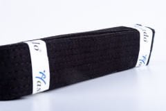 HAŞADO Profesyonel Siyah Kuşak (Türkçe ve Korece Nakışlı Taekwondo Yazılı)