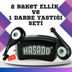 2 Raket Ellik ve 1 Darbe Yastığı Seti