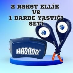2 Raket Ellik ve 1 Darbe Yastığı Seti
