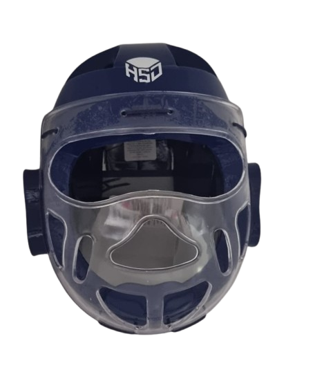 HAŞADO WT Onaylı Taekwondo Kapalı Camlı Mantar Kask(Kopya)