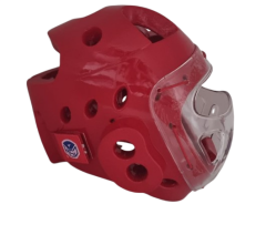 HAŞADO WT Onaylı Taekwondo Kapalı Camlı Mantar Kask(Kopya)