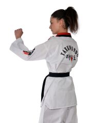 HAŞADO WT ONAYLI Pum Yaka Taekwondo Elbisesi
