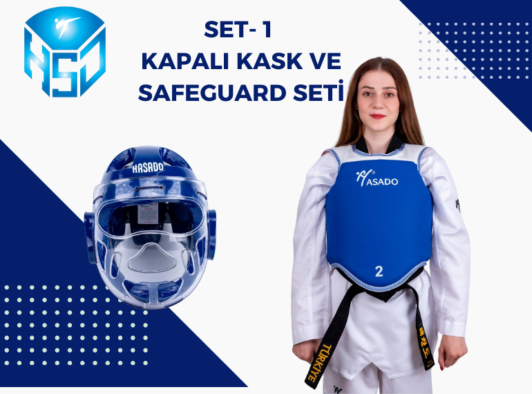 SET-1 KAPALI KASK-SAFEGUARD SETİ
